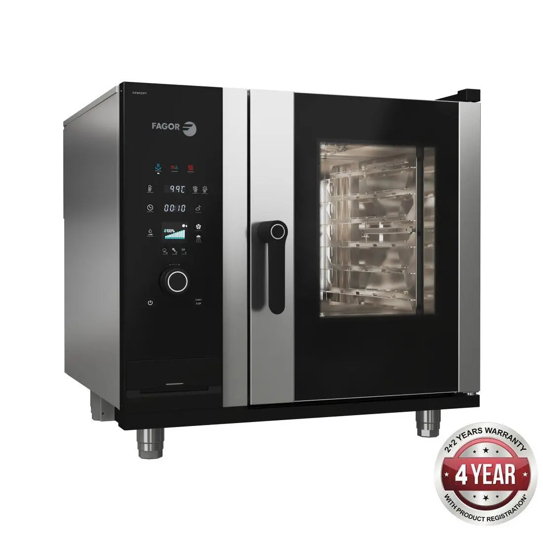 Fagor IKORE Concept 6 Trays Combi Oven CW-061ERSWS - Cafe Supply