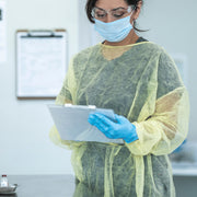 Bastion PP Isolation Gown - Yellow