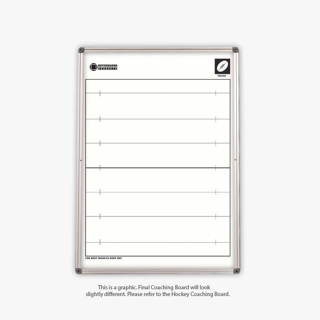 COACHING WHITEBOARDS | Magnetic | 600 x 900mm | Aluminium Frame