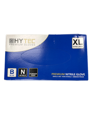 Hytec Blue Nitrile Powder Free Disposable Gloves X Large