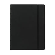 Filofax Notebook A5 Black Lined - Cafe Supply