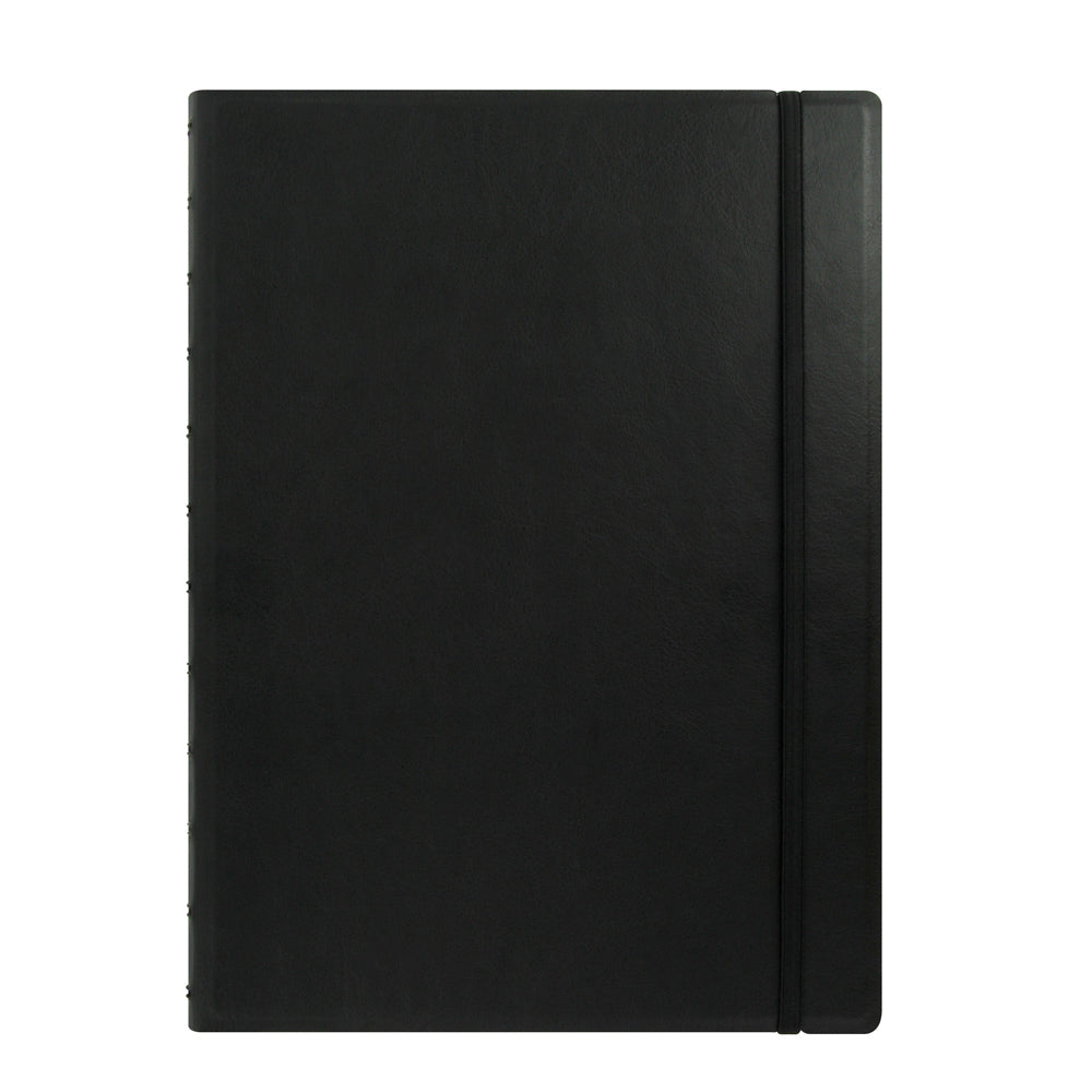 Filofax Notebook A4 Black Lined - Cafe Supply