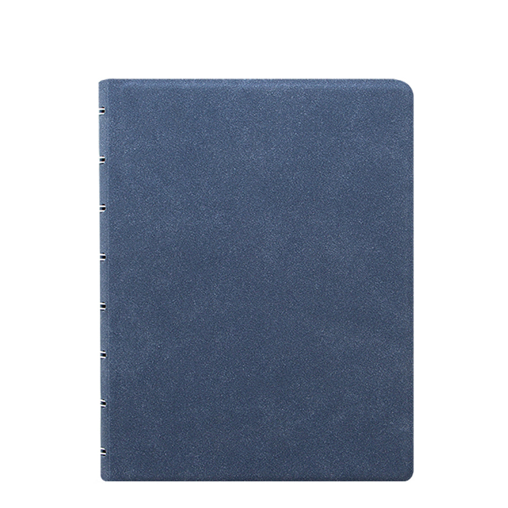 Filofax Notebook A5 Architexture Blue Suede Lined - Cafe Supply