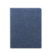 Filofax Notebook A5 Architexture Blue Suede Lined - Cafe Supply
