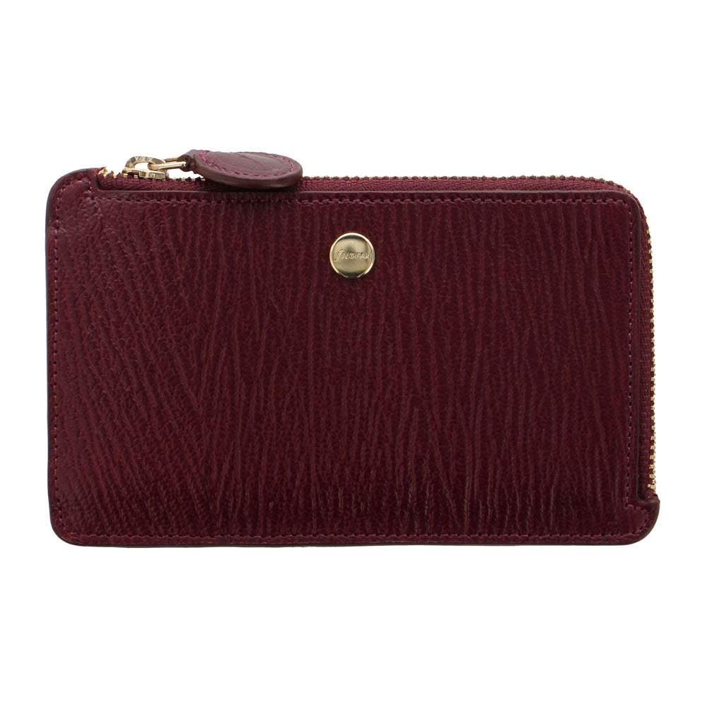 Filofax 1921 Chester Zip Card Holder Red - Cafe Supply