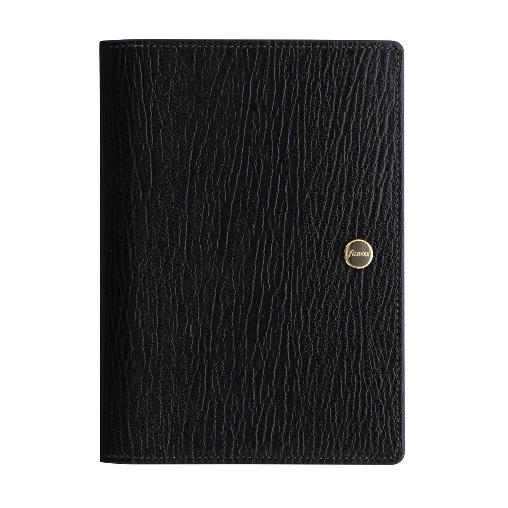 Filofax 1921 Chester Passport Cover Black - Cafe Supply