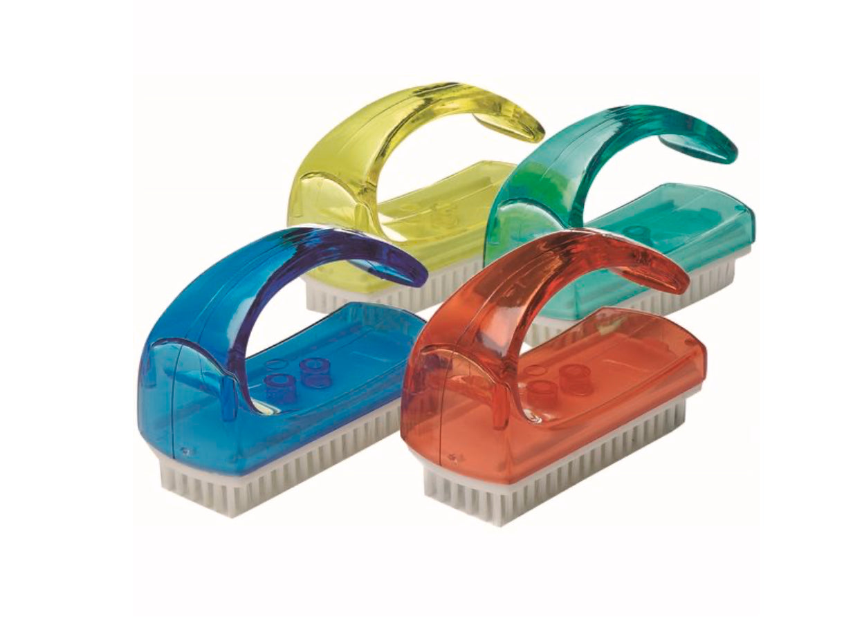 Raven Clear Nail Brush 1pk - Cafe Supply