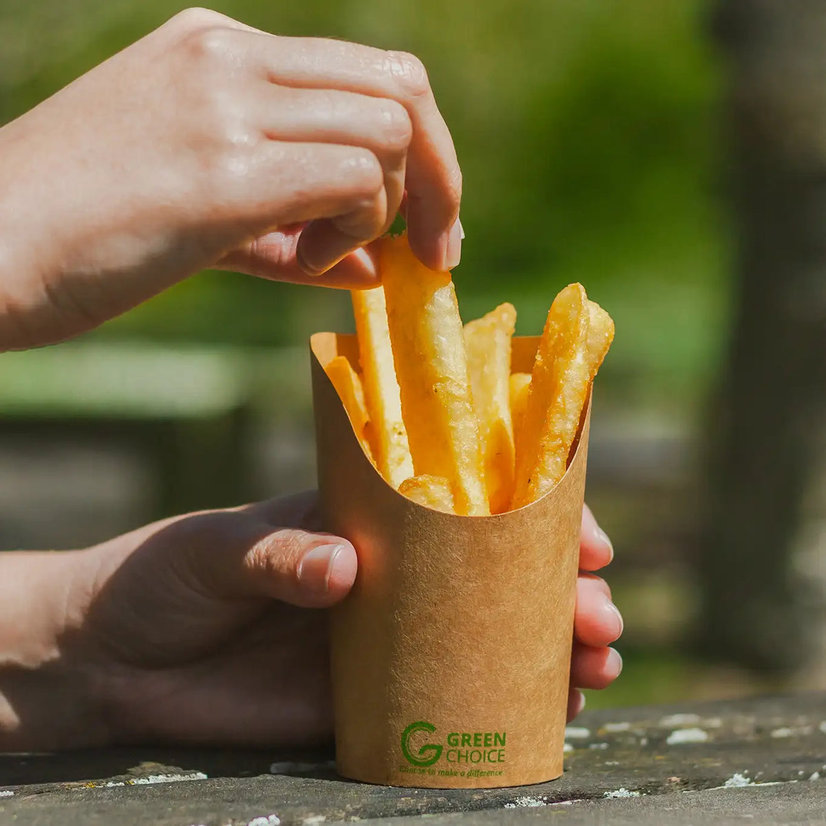Green Choice Kraft Chip Cup - 12oz