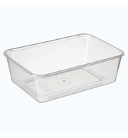 Rectangular Containers with a capacity of 750 ml.