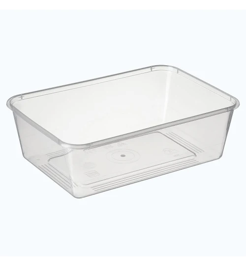 Rectangular Containers with a capacity of 750 ml.