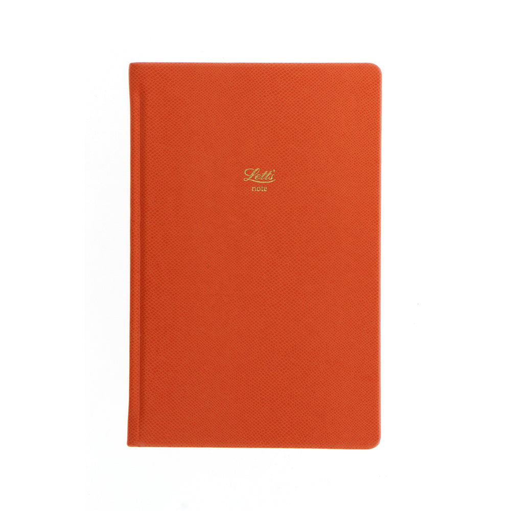 Letts Notebook Legacy A5 Orange Lined - Cafe Supply