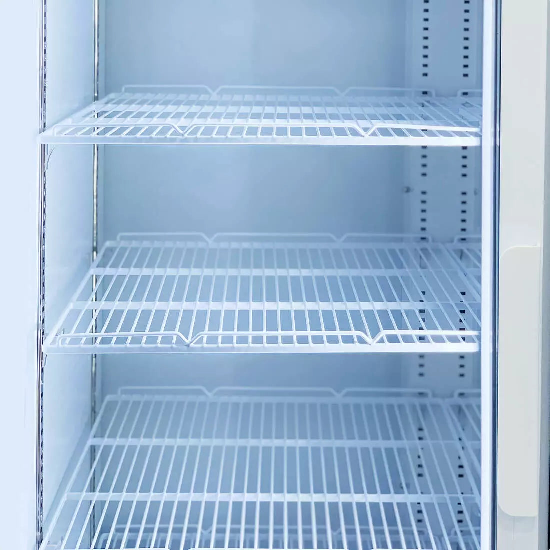 Thermaster Single Glass Door Colourbond Upright Drink Fridge LG-370P