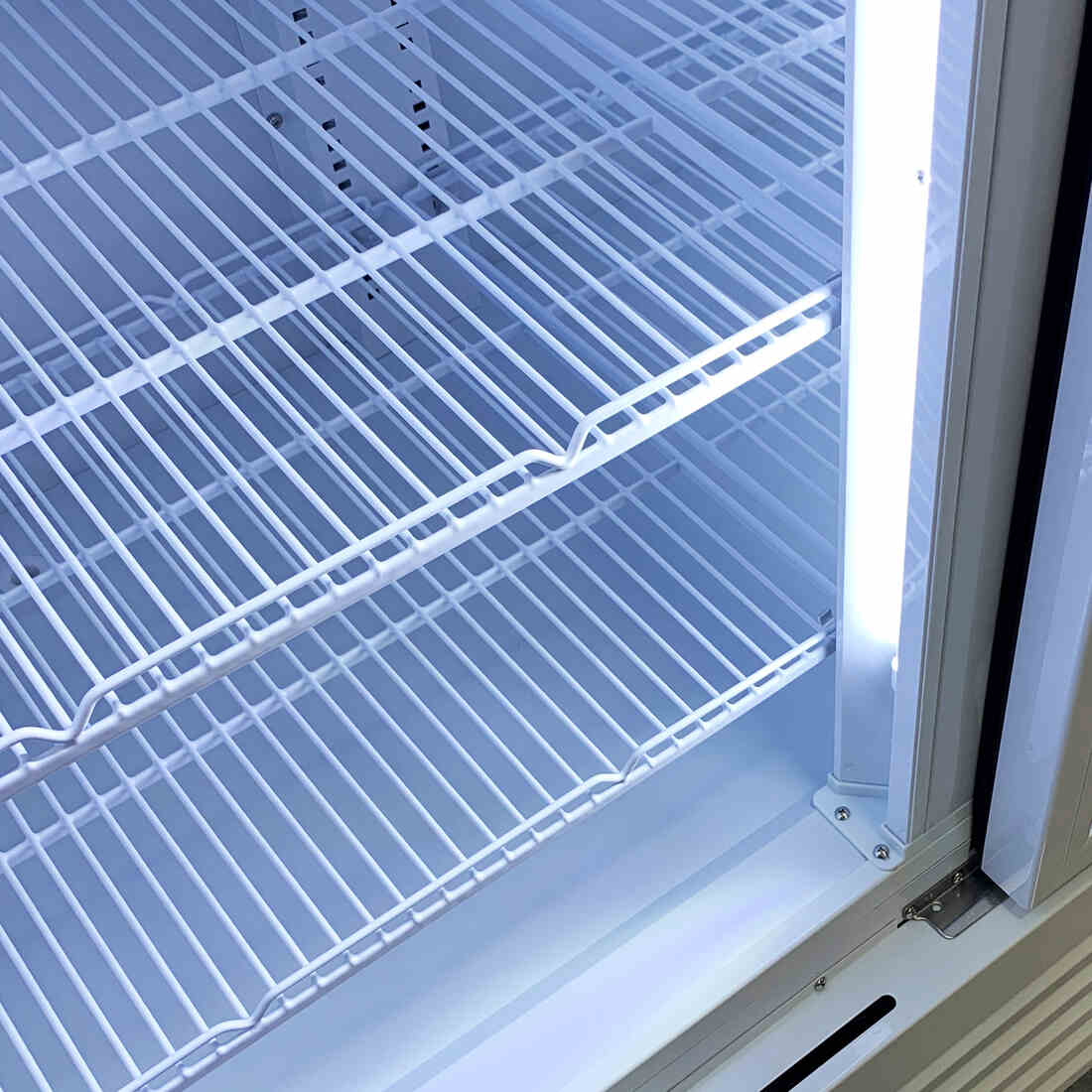 Thermaster Single Glass Door Colourbond Upright Drink Fridge LG-370P