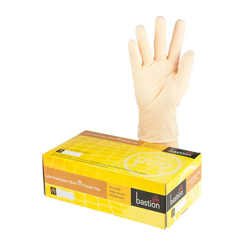 Bastion Latex P/F Large Gloves
