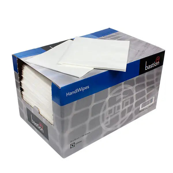 Bastion Dry Handi-Wipes White