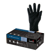 Bastion Nitrile Black P/F Small Gloves