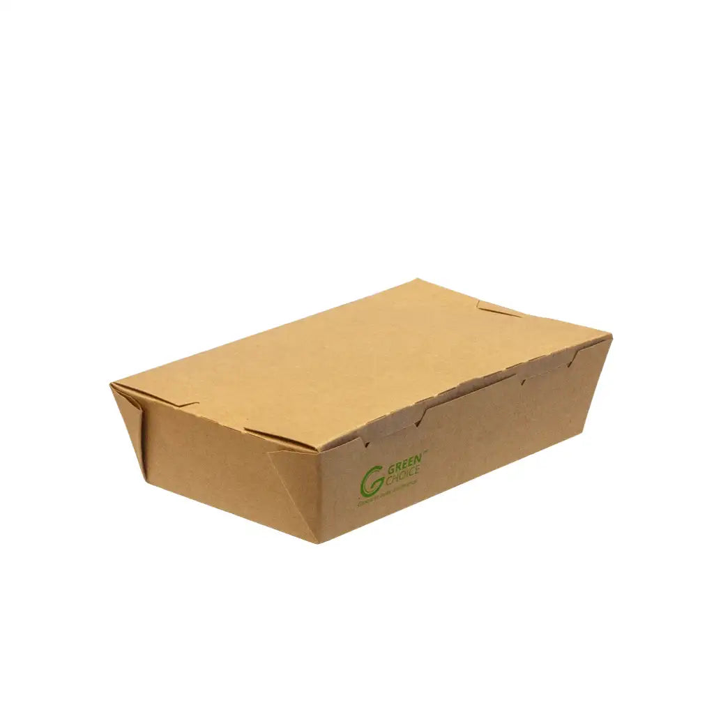 Green Choice Takeaway Box Kraft PLA - Small
