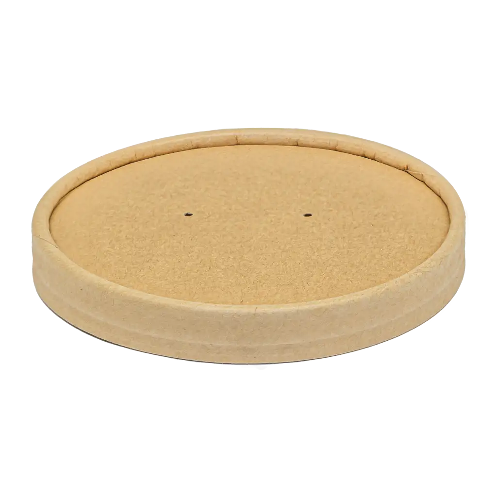 Green Choice Kraft Lids to fit 26/32oz soup bowls
