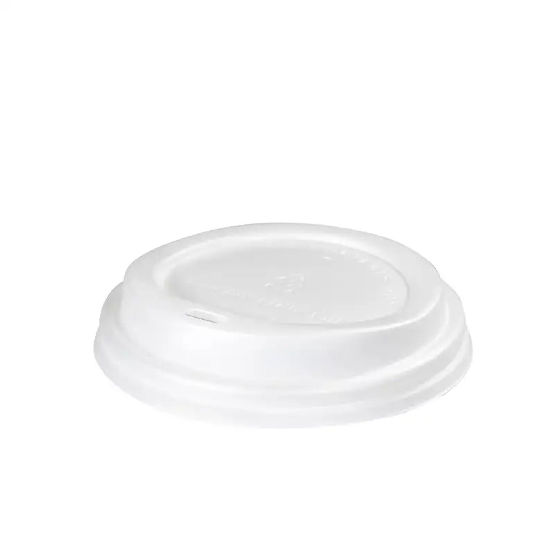 Green Choice CPLA Lids - White - 8/12/16oz
