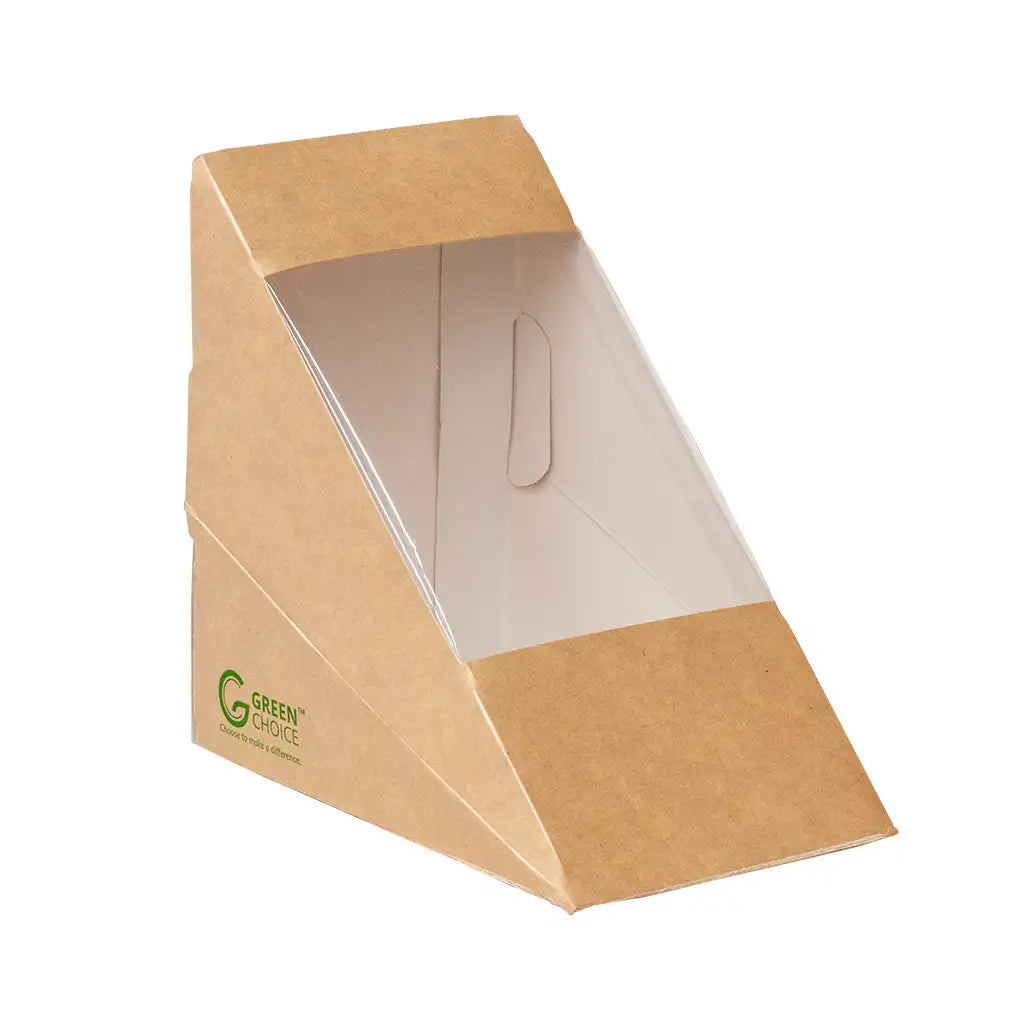 Green Choice Sandwich Box Kraft PLA - Medium