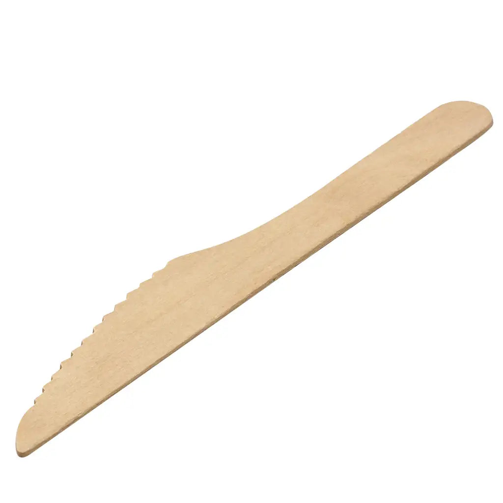 Green Choice Wooden Cutlery Knife - Unbranded