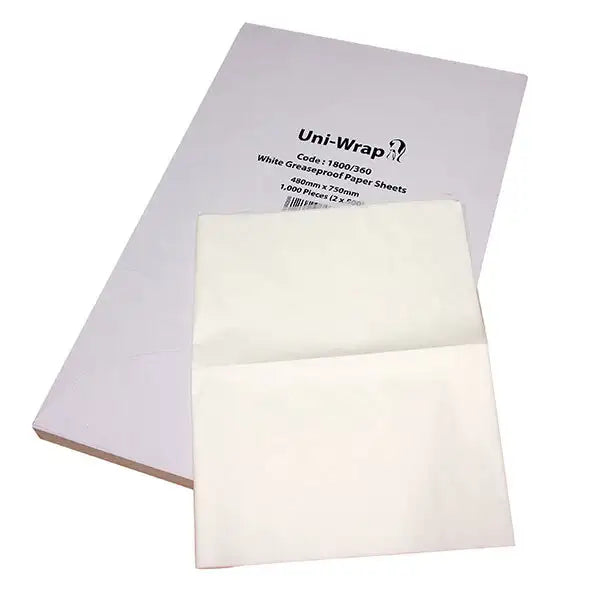 Emperor Greaseproof Paper Sheets - 480mm x 750mm