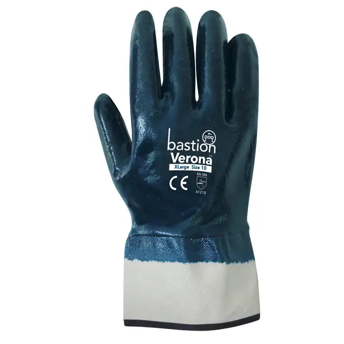 Bastion Verona Nitrile Fully Dipped Gloves Large (9)