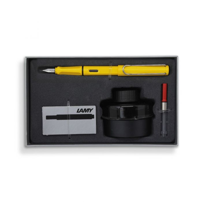Lamy Fountain Pen Gift Set Yellow E193 - Cafe Supply