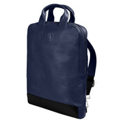 Moleskine Classic Leather Device Bag Vertical Sapphire Blue - Cafe Supply