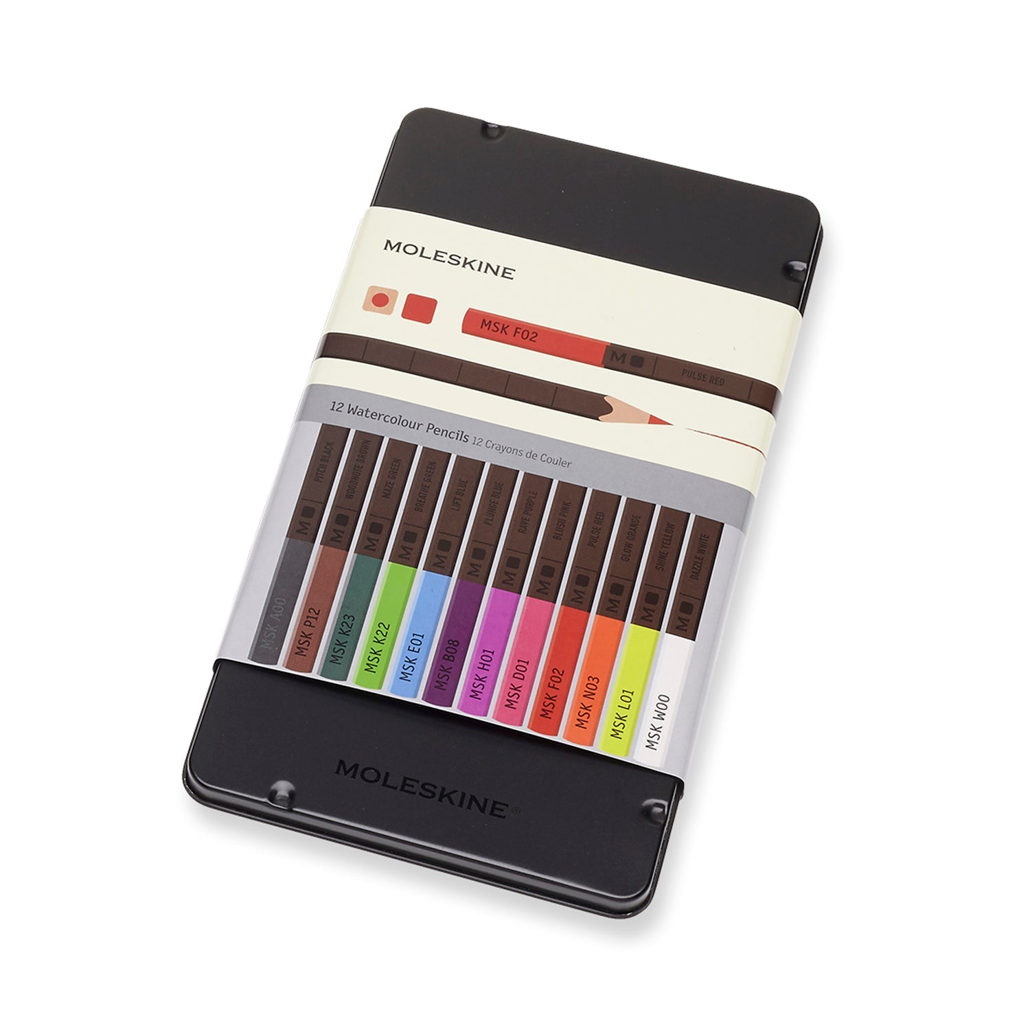 Moleskine Smart Colour Pencil Set 12 piece - Cafe Supply