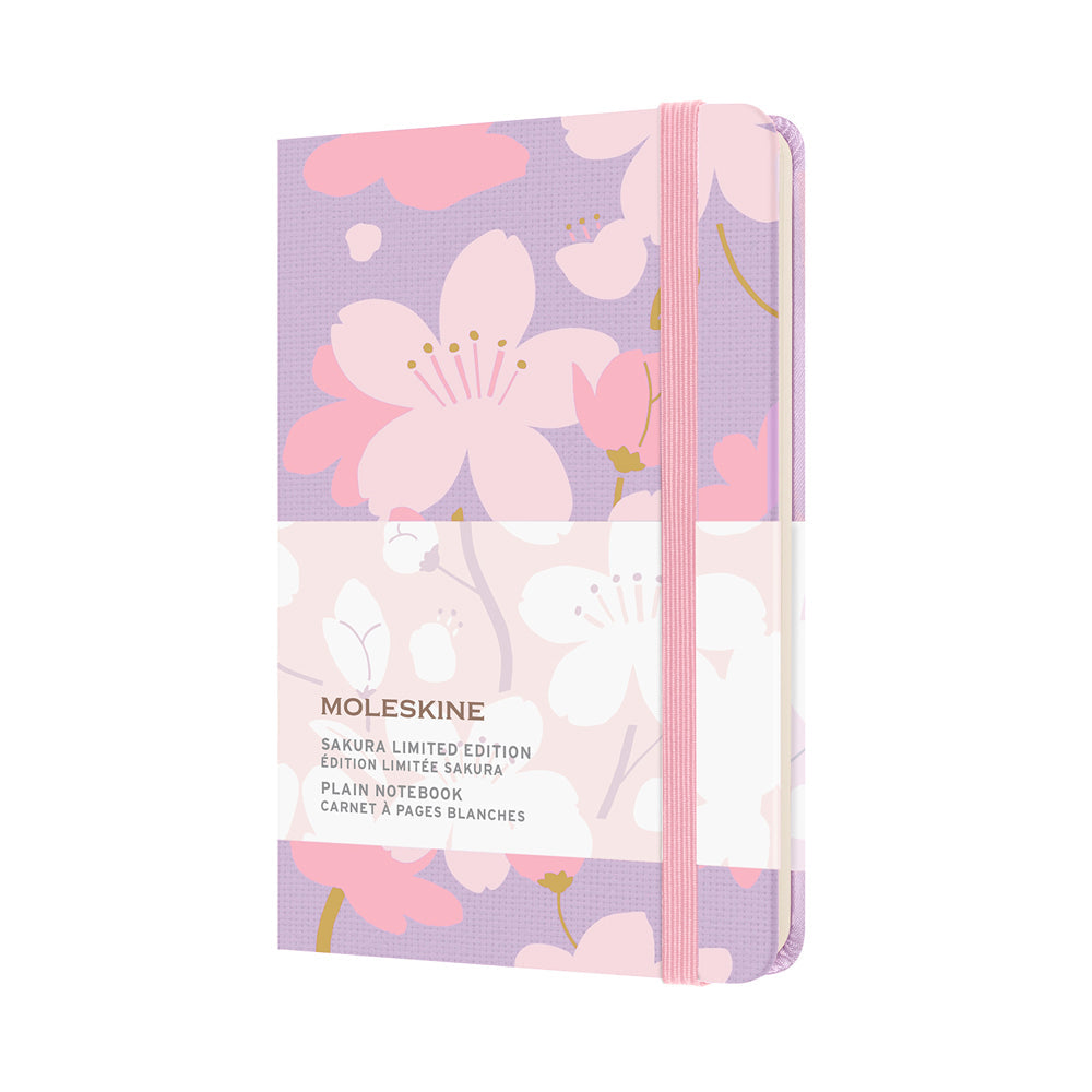Moleskine Limited Edition Notebook Sakura Pocket Plain Graphic 4 - Cafe Supply