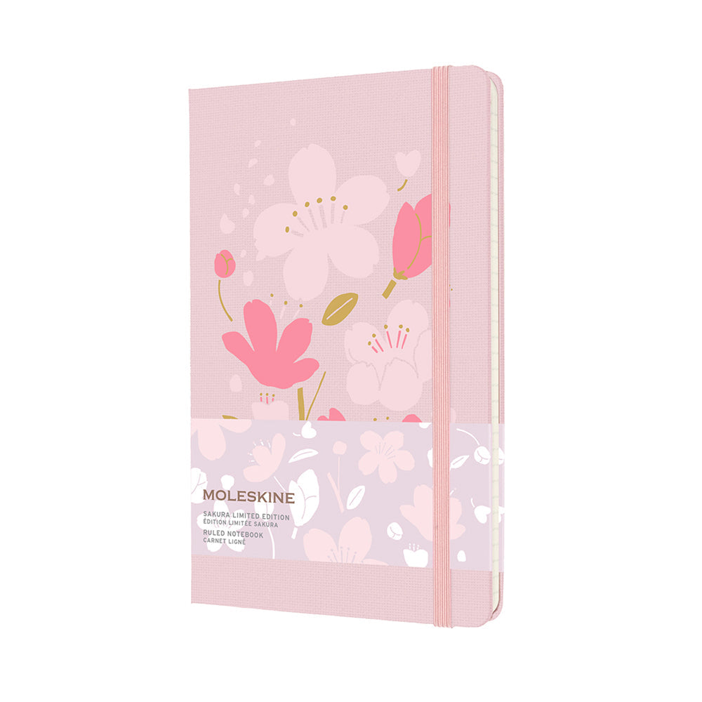 Moleskine Limited Edition Notebook Sakura Large Ruled Graphic 1 - Cafe Supply