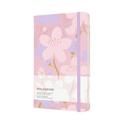 Moleskine Limited Edition Notebook Sakura Large Plain Graphic 2 - Cafe Supply