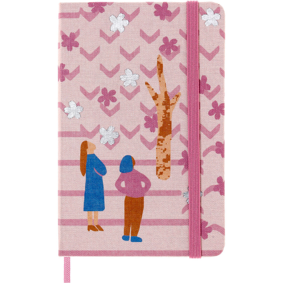 Moleskine Limited Collection Notebook Sakura Pocket Ruled Couple - Cafe Supply