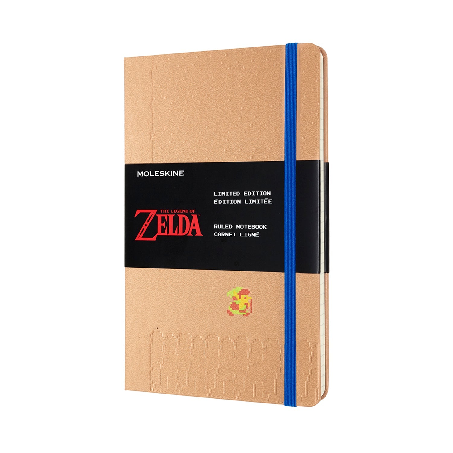 Moleskine Limited Edition Notebook Zelda Large Ruled Moving Link - Cafe Supply
