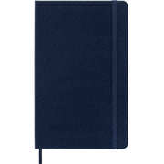 Moleskine Notebook Large Ruled Sapphire Blue Hard - Cafe Supply