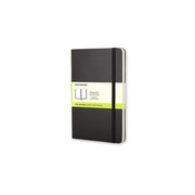 Moleskine Notebook Large Plain Black Hard - Cafe Supply