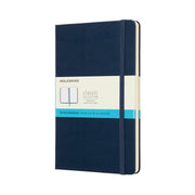Moleskine Notebook Large Dot Sapphire Blue Hard - Cafe Supply
