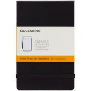 Moleskine Notebook Pocket Reporter Hard Cover Black - Cafe Supply