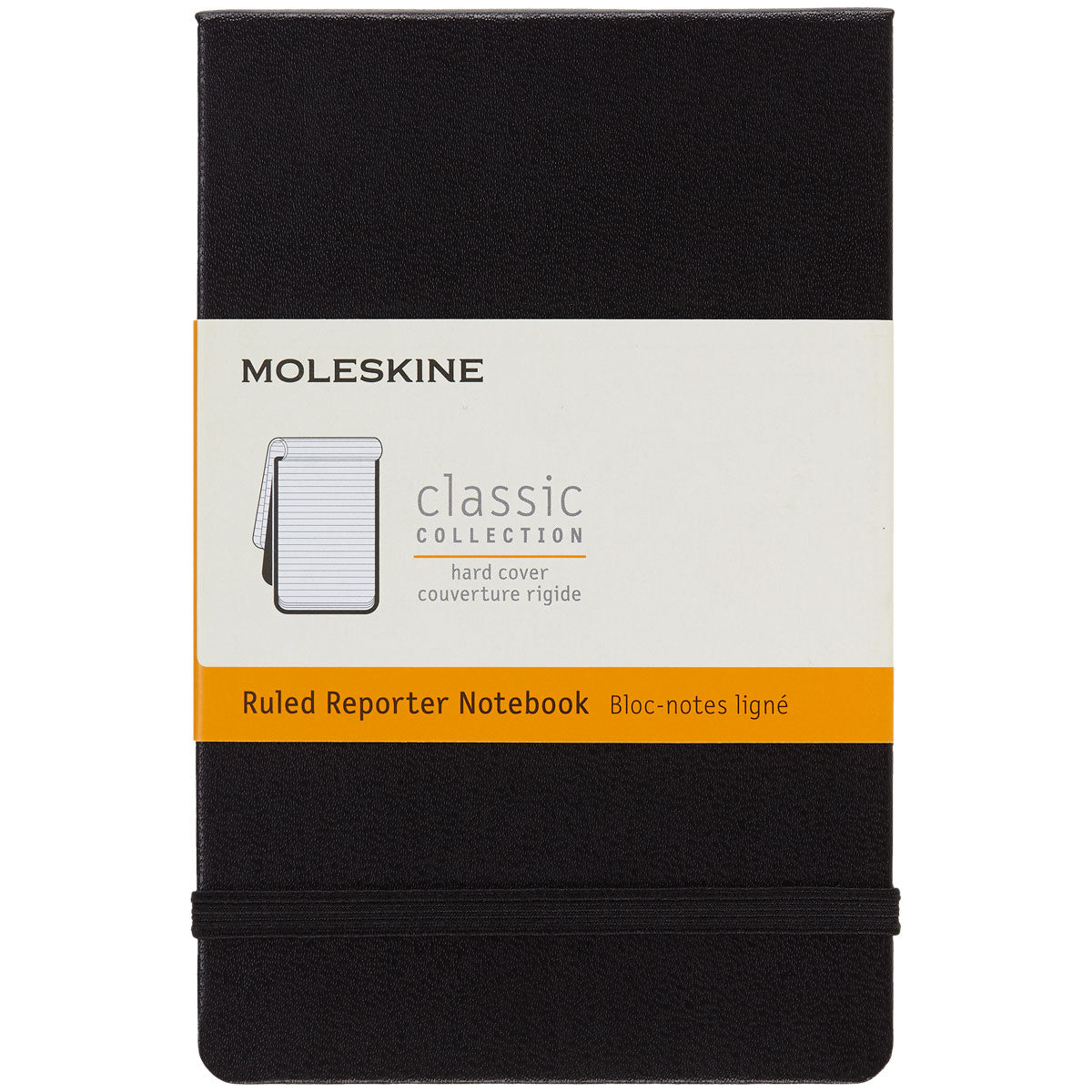Moleskine Notebook Pocket Reporter Hard Cover Black - Cafe Supply
