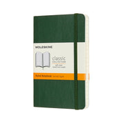 Moleskine Notebook Pocket Ruled Myrtle Green Soft - Cafe Supply
