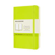 Moleskine Notebook Pocket Plain Lemon Green Soft - Cafe Supply