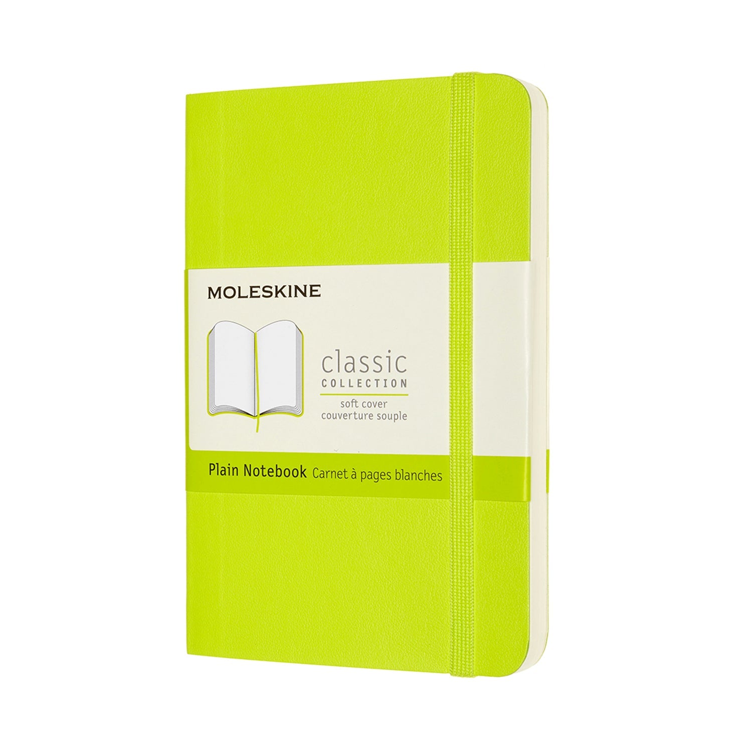 Moleskine Notebook Pocket Plain Lemon Green Soft - Cafe Supply