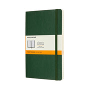 Moleskine Notebook Large Ruled Myrtle Green Soft - Cafe Supply