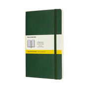 Moleskine Notebook Large Myrtle Green Soft Cover Square - Cafe Supply