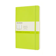 Moleskine Notebook Large Plain Lemon Green Soft - Cafe Supply