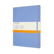 Moleskine Notebook XL Ruled Hydrangea Blue Soft - Cafe Supply