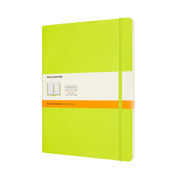 Moleskine Notebook XL Ruled Lemon Green Soft - Cafe Supply