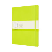 Moleskine Notebook XL Plain Lemon Green Soft - Cafe Supply
