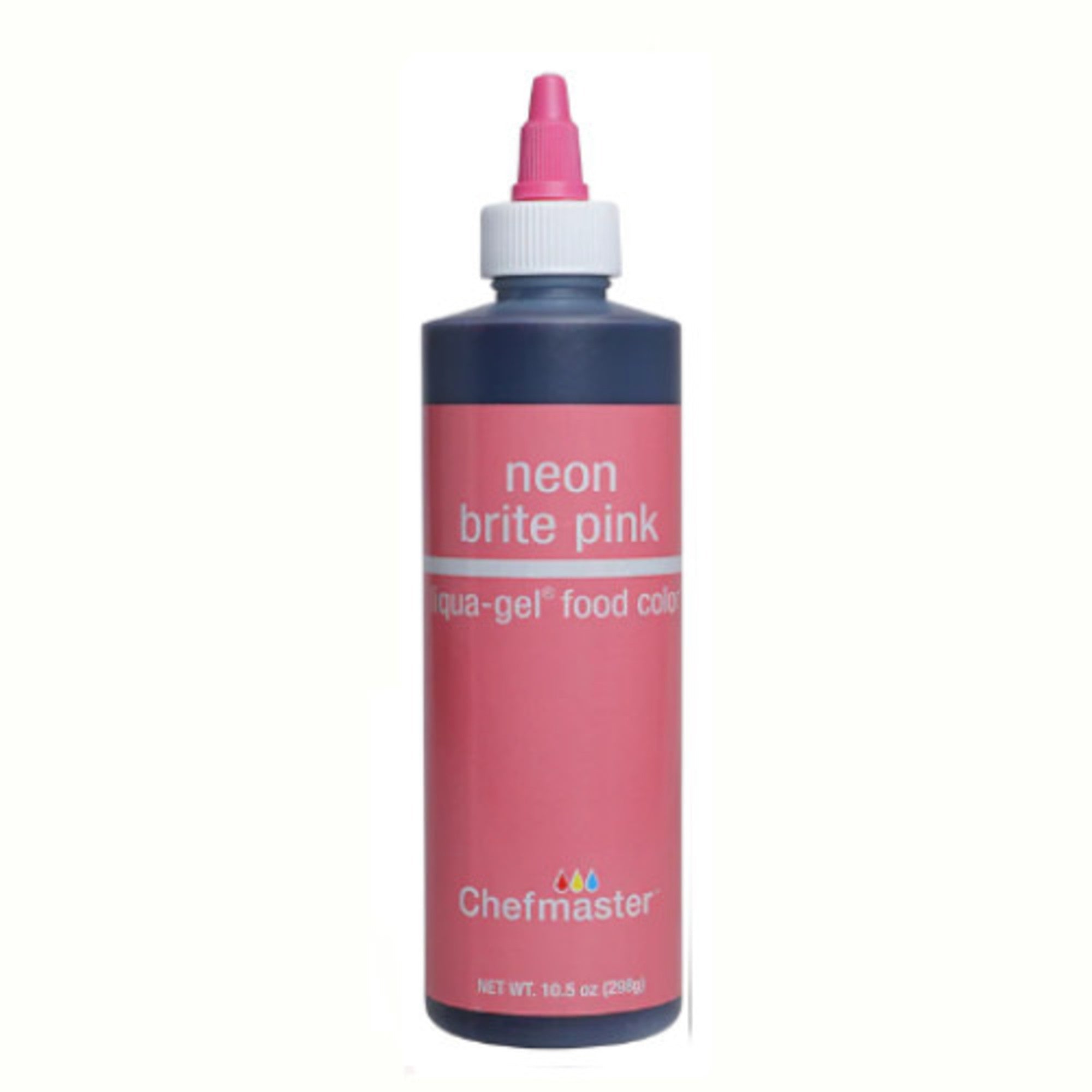 Chefmaster Neon Brite Liquid Brite Pink - Cafe Supply